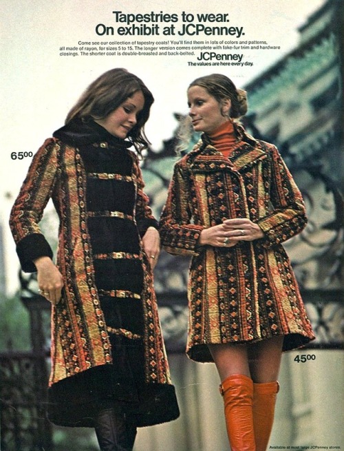 goshyesvintageads: The J.C. Penney Co, 1971