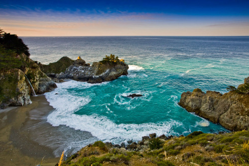 McWay Falls at Big Sur, Julia Pfeiffer Burns State Park