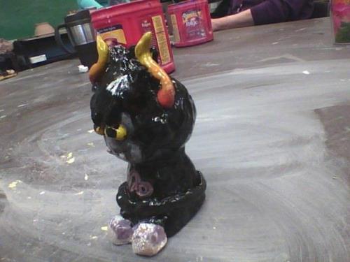 darksenpai: My gamzee Figurine! XD I made him~ &lt;3