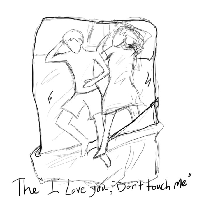 se7eren:  ladyredrum13:  We always fall asleep in all of these positions, apart from