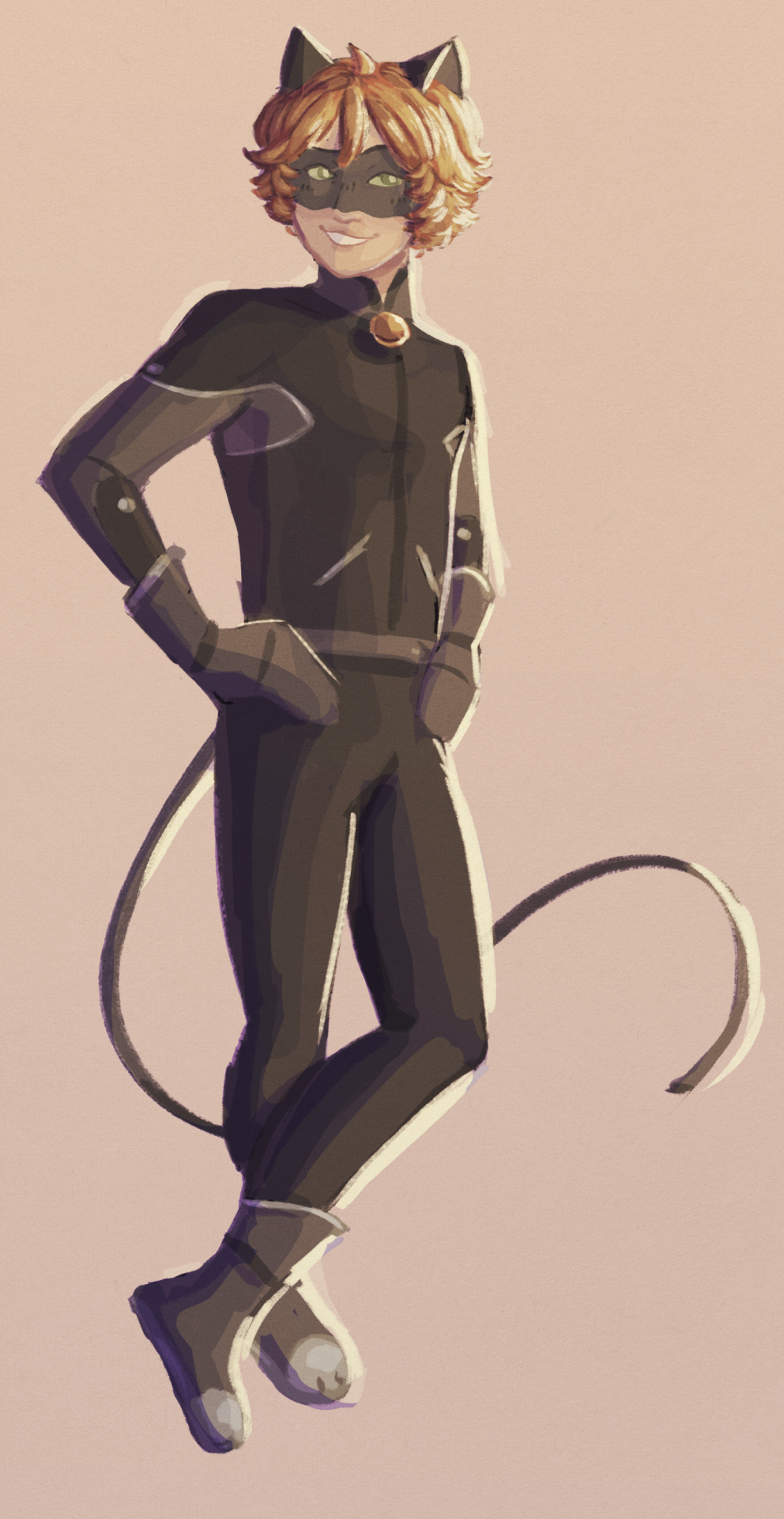Adrien Agreste Black cat Drawing, Cat, animals, black Hair, fictional  Character png | PNGWing