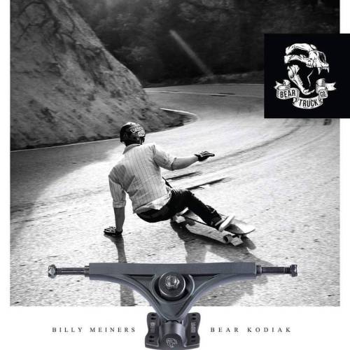 Such a stylish shot of @billy_bones on the @beartrucks kodiaks by @maxdubler these are some amazing 