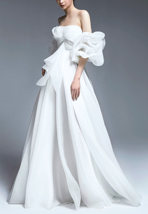evermore-fashion:Sara Mrad ‘Marie Antoinette’ Spring 2021 Bridal Couture Collection