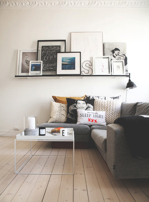 myidealhome:  stylish grey living   