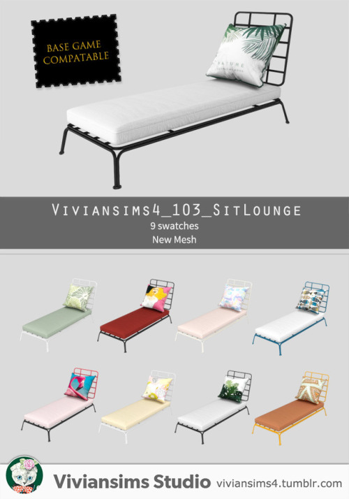 viviansims4: Island Living Set 1 Three objects. New mesh Base game compatable. Actual screenshots of