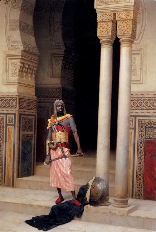 Ludwig Deutsch (1855 - 1935)A Nubian Guard, 1895
