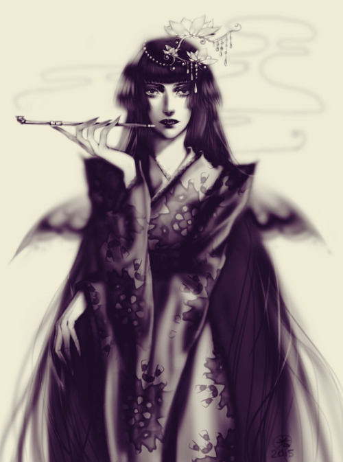 i’m rewatching (and watching some new) xxxHolic, so here’s one of the most beautifyl wom