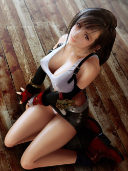 meshentai3d:  Tifa est parfaite dans ce hentai gratuit de Final Fantasy