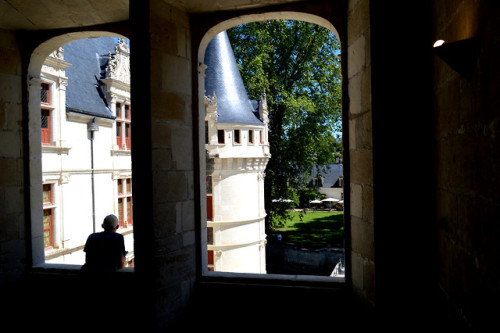 Azay le rideau, le fameux château que l’on peut visiter du sol au plafond en passant par le chemin d