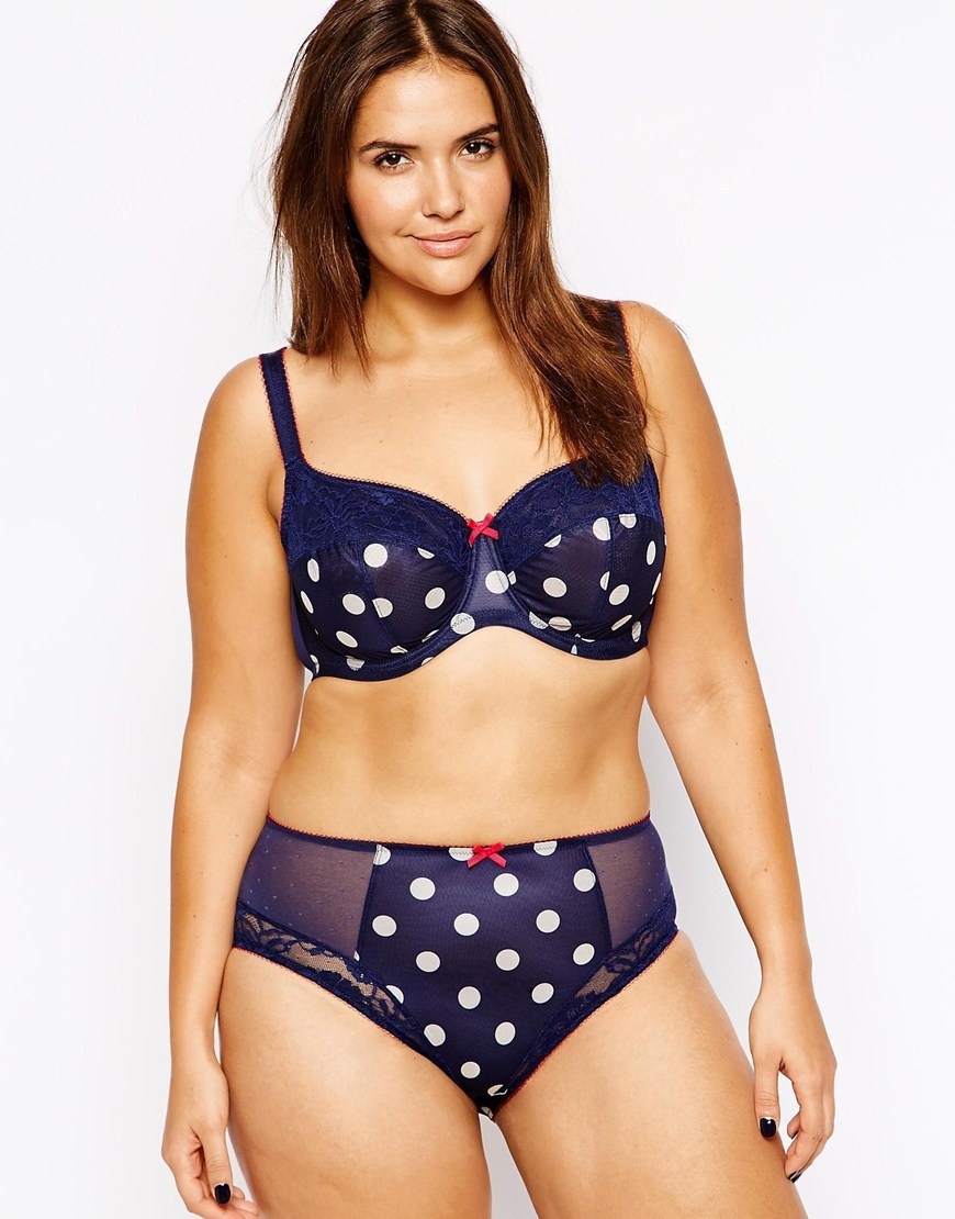 thelingerieaddict:  Panache Sculptresse: Paradise D-J Full Cup Bra &amp; Flirtini