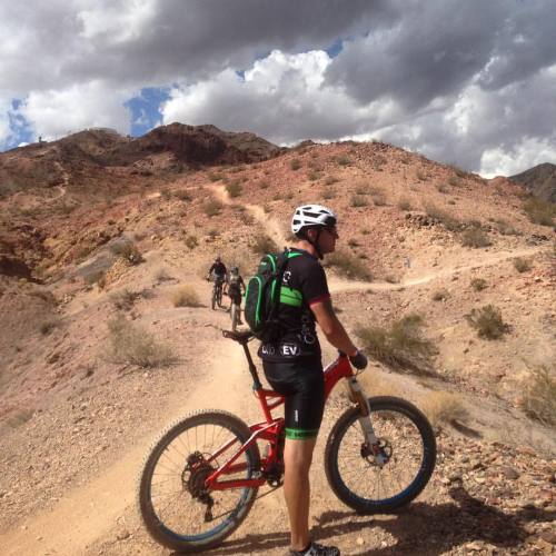 campuswheelworks: Go tell it on the mountain with @someguytony at #outdoordemo #interbike2015 @inter