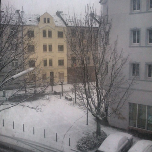 *Brrrr* #snow #winter #Dortmund #Nordstadt 24.1.15 (en Bornstrae)