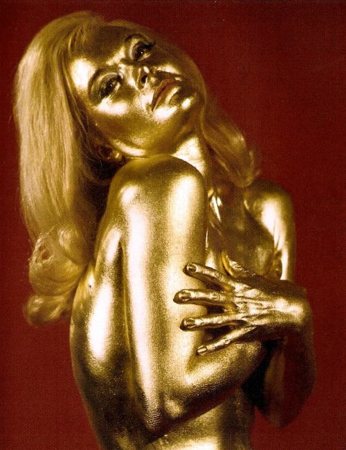 James bond goldfinger shirley eaton