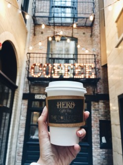 triflingthing:Harry Potter vibes @ Hero Coffee