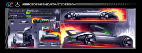 biroandclay: Mercedes Benz AMG Vision GT - Design Boards. Just marvellous.