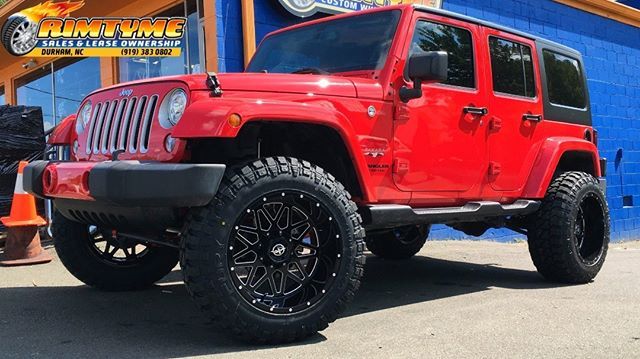 RimTyme Custom Wheels & Tires — 2017 Jeep Wrangler sitting on 20 inch XF  Off Road...