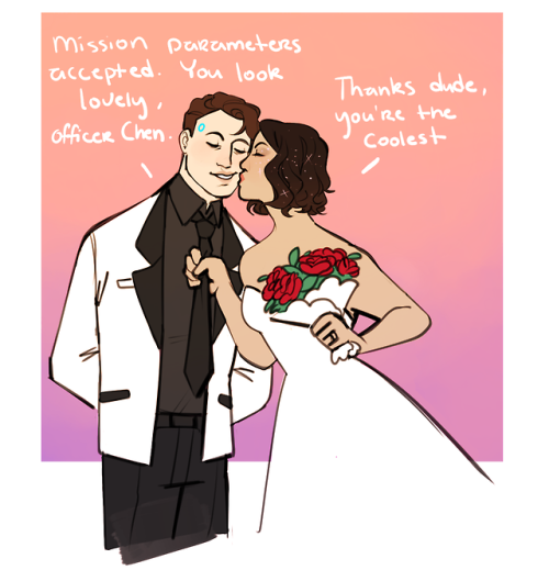 sarcasticasides:ya girl gets married in a few of the fics i’ve read and i think thats sweet