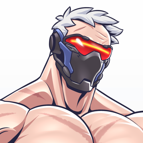 gravity-falls-hunks:  Daddy 76 Overwatch’s official daddy. Yum! 