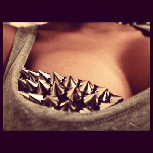 fashionpassionates:  Get this Spike bra here: Hot Spike Bra Shop FP | Fashion Passionates