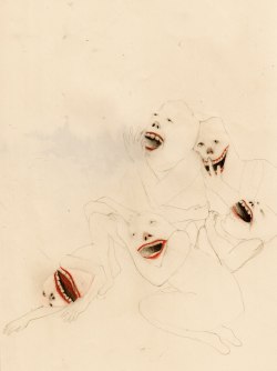 red-lipstick:  Aris Moore (New Hampshire, USA) - Untitled     Drawings