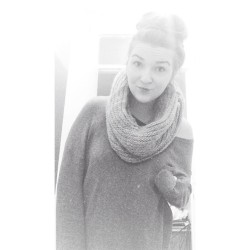 Before Cinema Yesterday. #Me #Girl #Selfie #Cinema #Messy #Bun #Hair #Scrag #Scarf