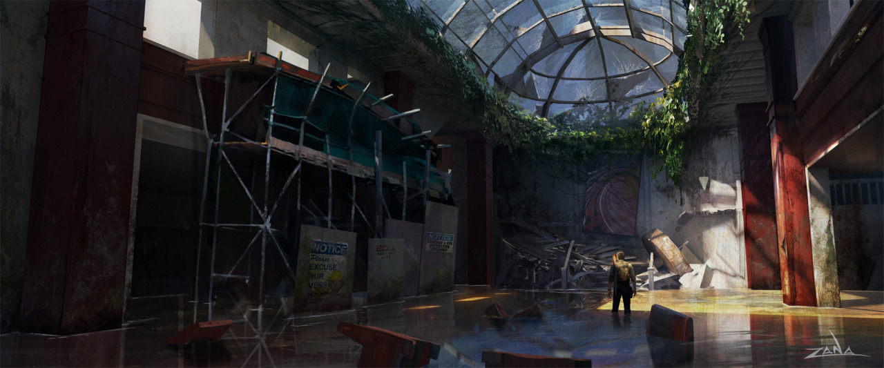 postapocalypticflimflam:  saveroomminibar:The Last of Us. Featured concept art by