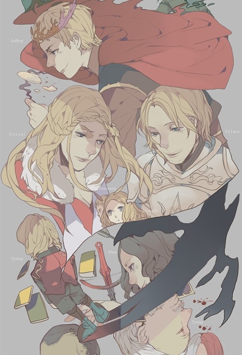 arkhane:  A Song of Ice and Fire, art by joscomie // Tumblr!