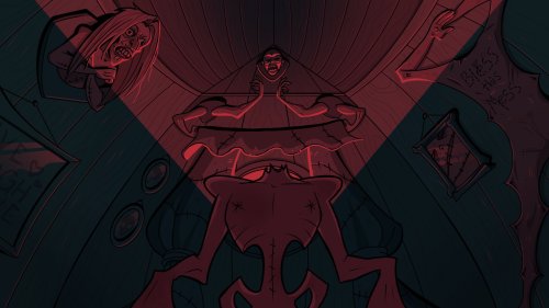 Warning for Gore / helluva boss spoilersHere are a few of my favorite backgrounds that I did for the