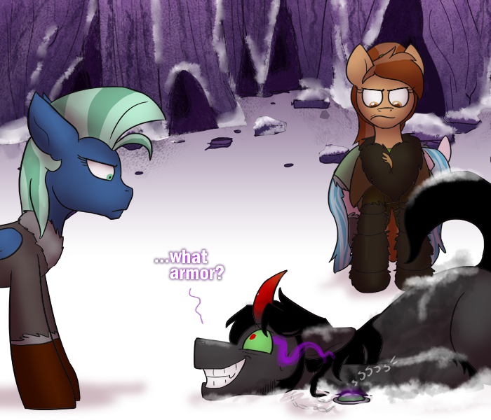 ask-king-sombra:  DUN DUN DUN  @^&amp;*$TWSDE