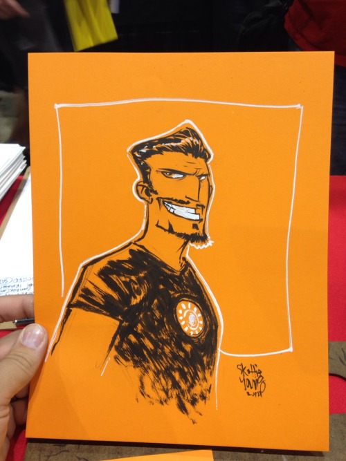 skottieyoung:  Tony Stark sketch #c2e2 