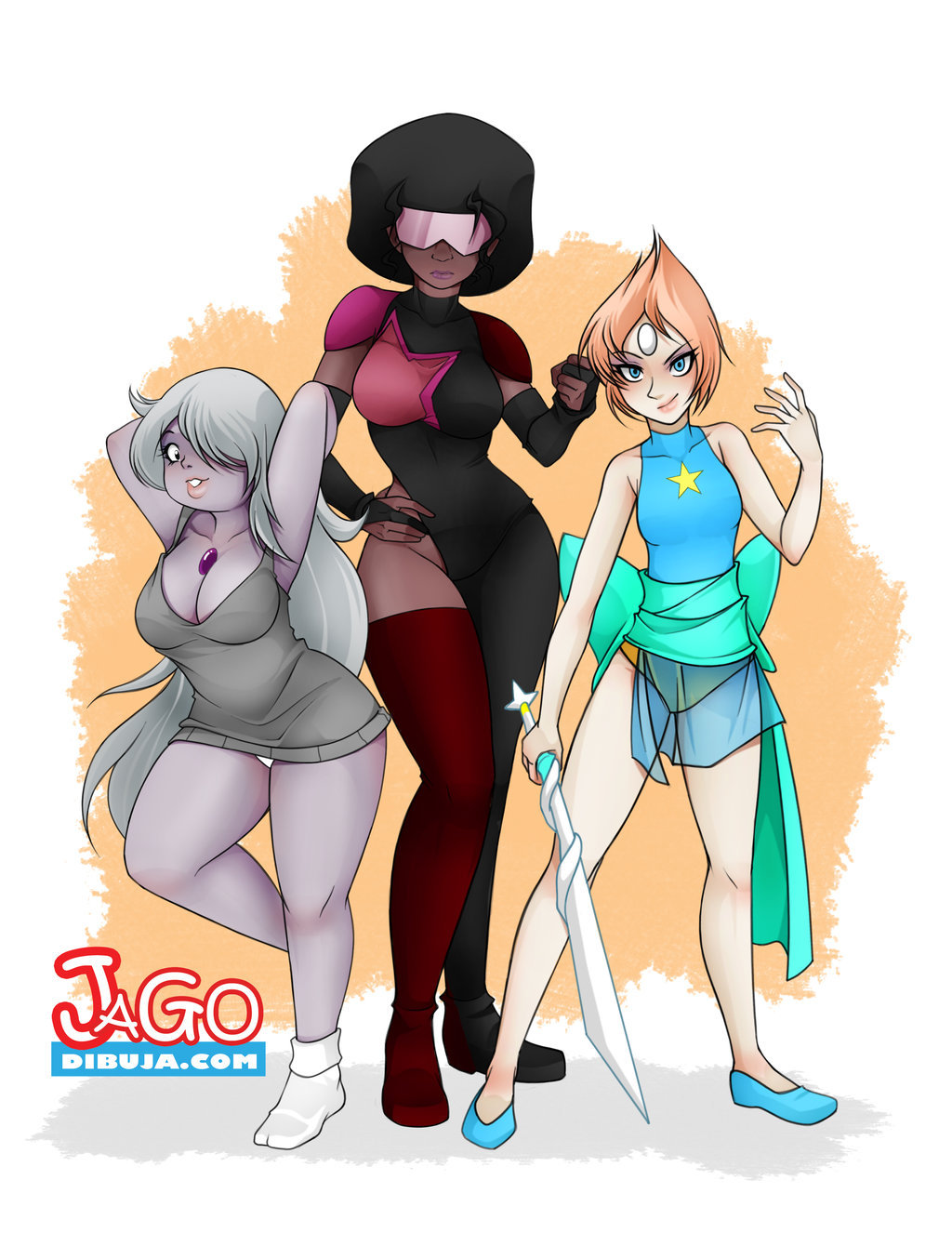 fandoms-females:  CM #10 - Unlikely Trio ( gems_by_jagodibuja )  still love &lt;