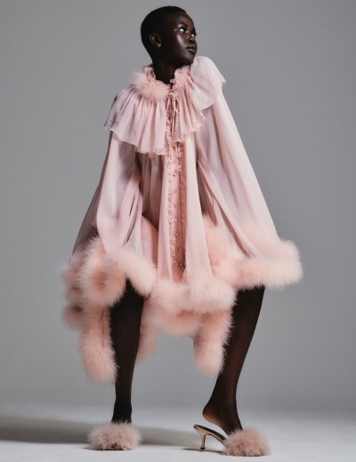 distantvoices:Adut Akech By Chris Colls For Vogue Germany September 2019