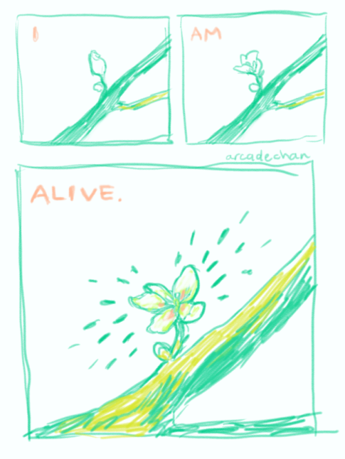 artartchan:spring is back and so am i