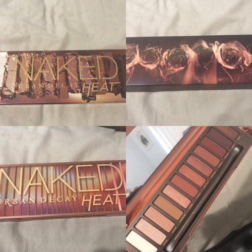 Also what arrived today Urban Decay Naked Heat palette ❤️ colors are so much prettier in person I&rs