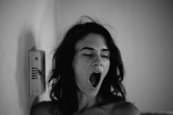 tmpls:  Sleepy vibes; me yawning by Cody W Bratt
