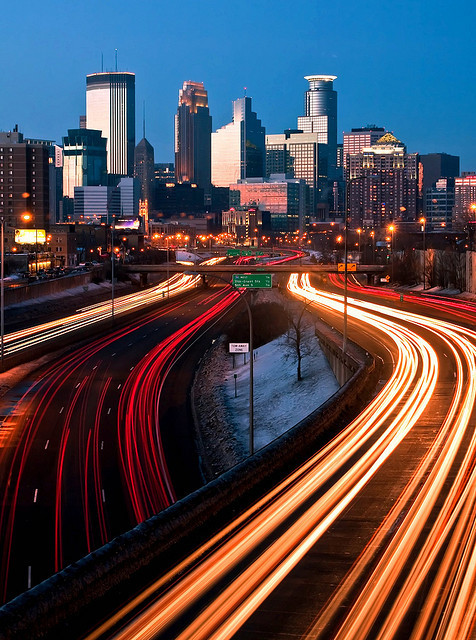 travelingcolors:  The Flow of Minneapolis | Minnesota (by Jeff Jacobson) 