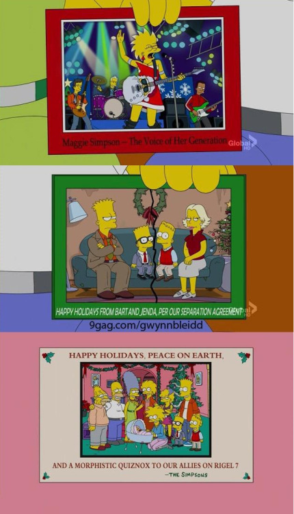 oh-for-punks-sake:  pnkfl0yd:  justwestofweird:  radio-freedunmovin:  justwestofweird:  yaddy123:  This is everything.  My favorite part is that Bart literally became Homer.  My favorite part is that Lisa became bisexual and eventually married Millhouse.