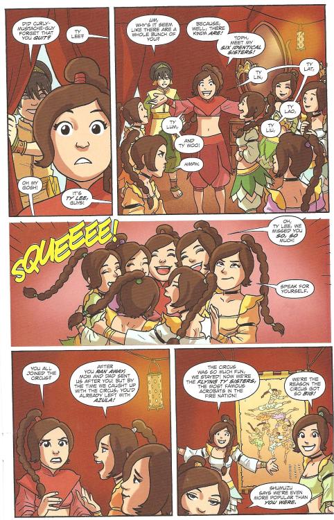 norstrus:  Free comic book day 2015: Avatar the Last Airbender “Sisters”