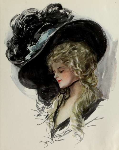 antique-royals:Harrison Fisher -1909