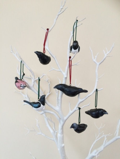 Crows, Ravens, Magpies, Foxes and Hares!Hand made hangers all for sale over on my etsy shop.Order no