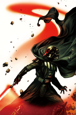 extraordinarycomics:  Darth Vader by Kamome