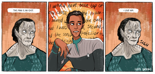 haridraws:not so much DS9 fanart as ‘exactly what happens in the show’