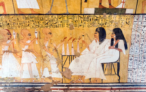 awesomepharoah: Paintings from the tomb of Inherkau *