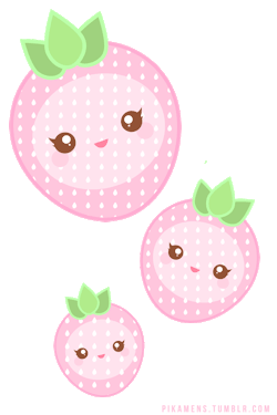 sugar-party:  cute strawberries c: 