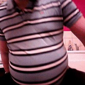 ballbellyboy:Trying some clothes | BallBellyBoy on Patreon