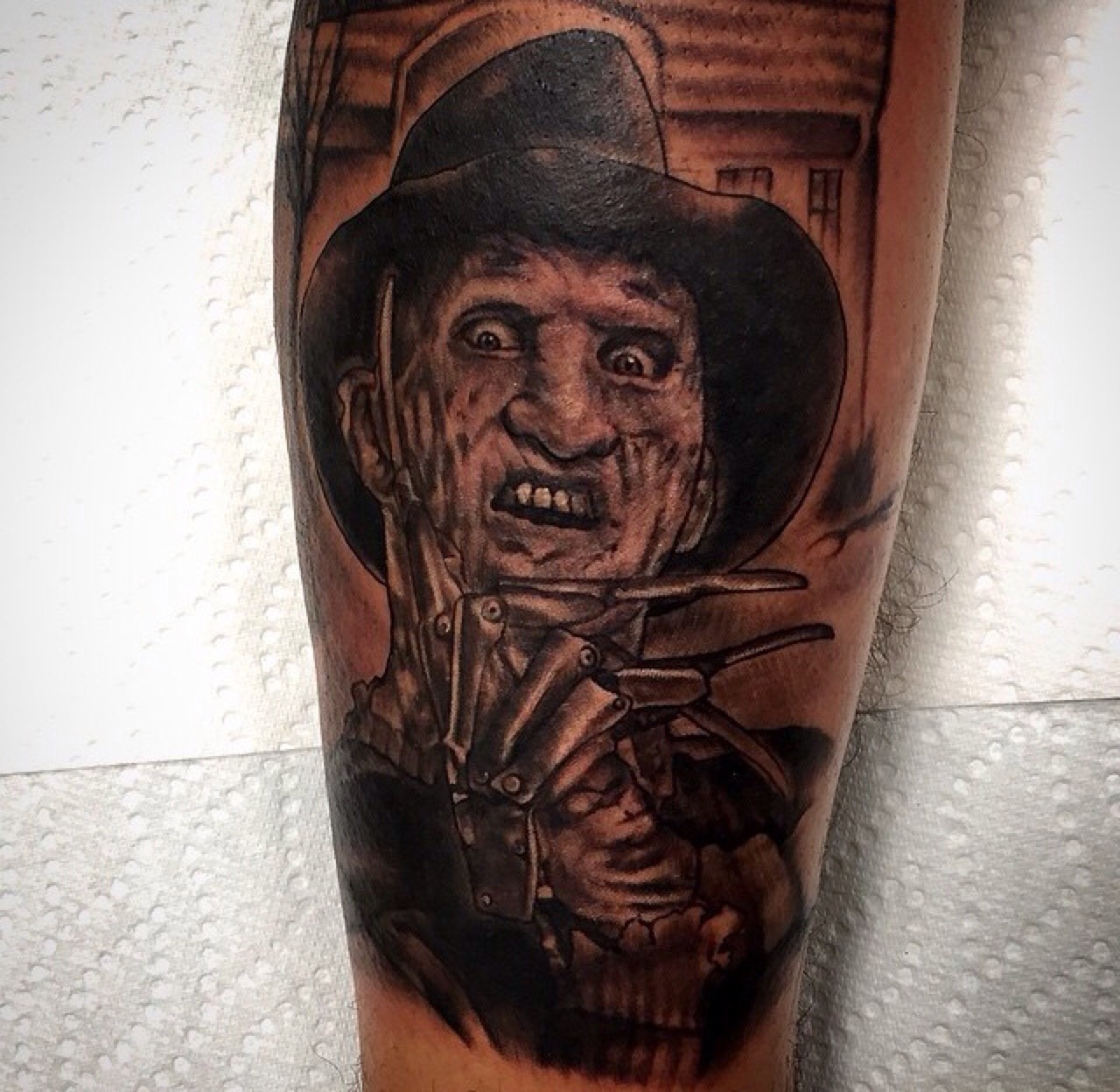 fuckyeahtattoos:  Artist; Trevor Rochette Instagram: trevronious   •|Studio XIII