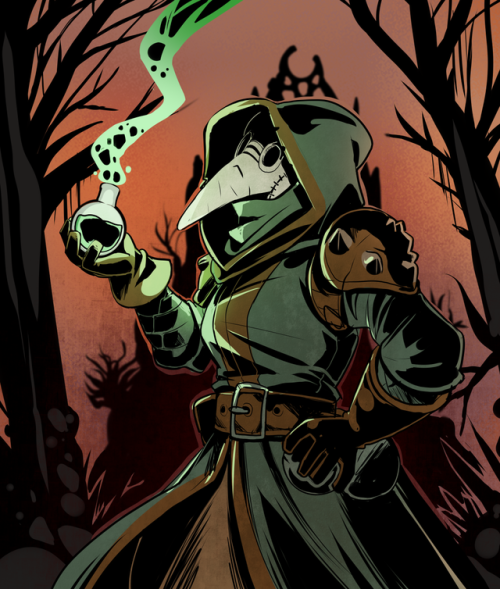 deviantart: “Darkest Dungeon Plague doctor” by drowtales: bit.ly/2NakpjX  Indulgi