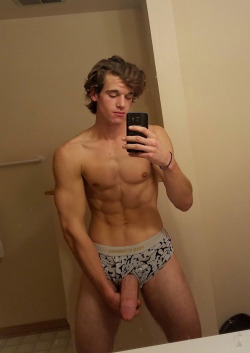 Hotguyswithface:  Vampiredicks:  My 21 Y/O College Boy.  Come Check Out My Blog. Stay