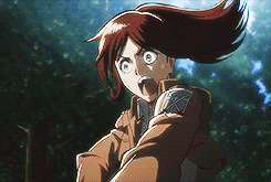thuglevi:  SnK OVA &amp; Sasha + badassery 