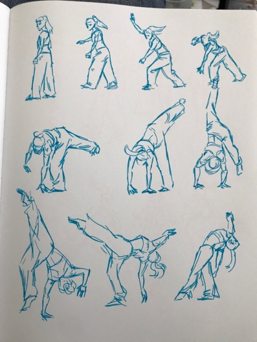 Gesture drawing from Bodies in Motion